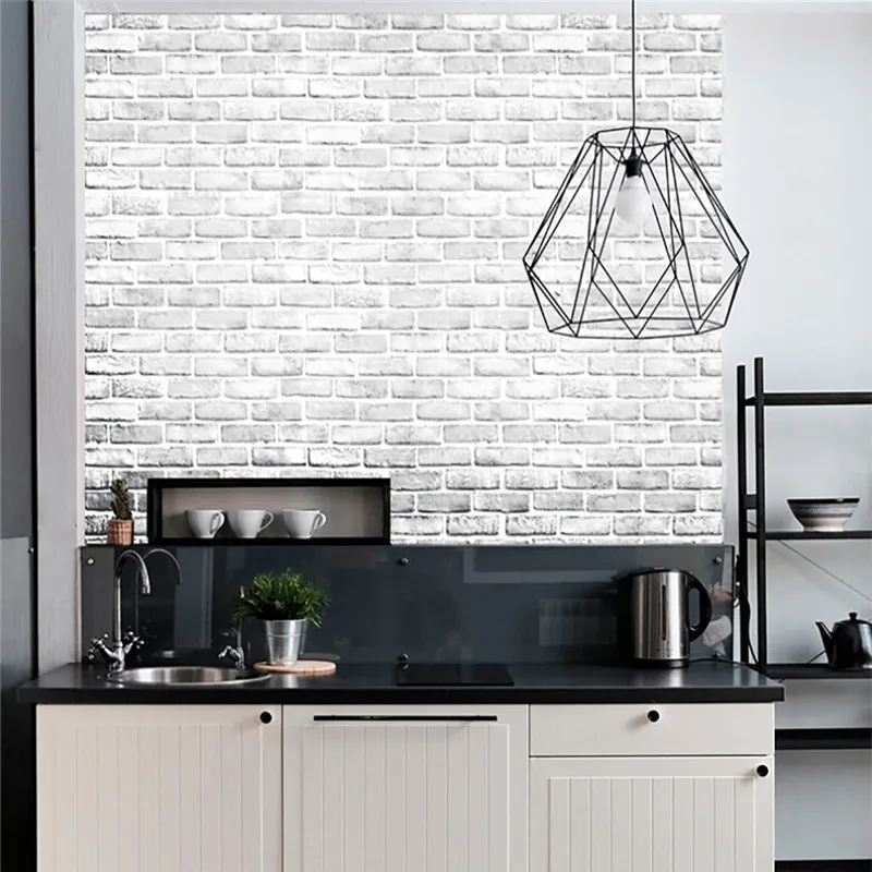 Hot Sale PVC 3D Wallpaper DIY Wall Stickers Wall Decor Brick Stone Wallpaper Room House modern style 45 * 45cm Poster
Hot Sale PVC 3D Wallpaper DIY Wall Stickers Wall Decor Brick Stone Wallpaper Room House modern style 45 * 45cm Poster