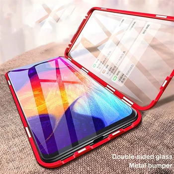 Luxury Magnetic Metal Bumper Case for Samsung A50 Tempered Glass Front Back Cover for Samsung A50 Samsung A70 Case
Luxury Magnetic Metal Bumper Case for Samsung A50 Tempered Glass Front Back Cover for Samsung A50 Samsung A70 Case