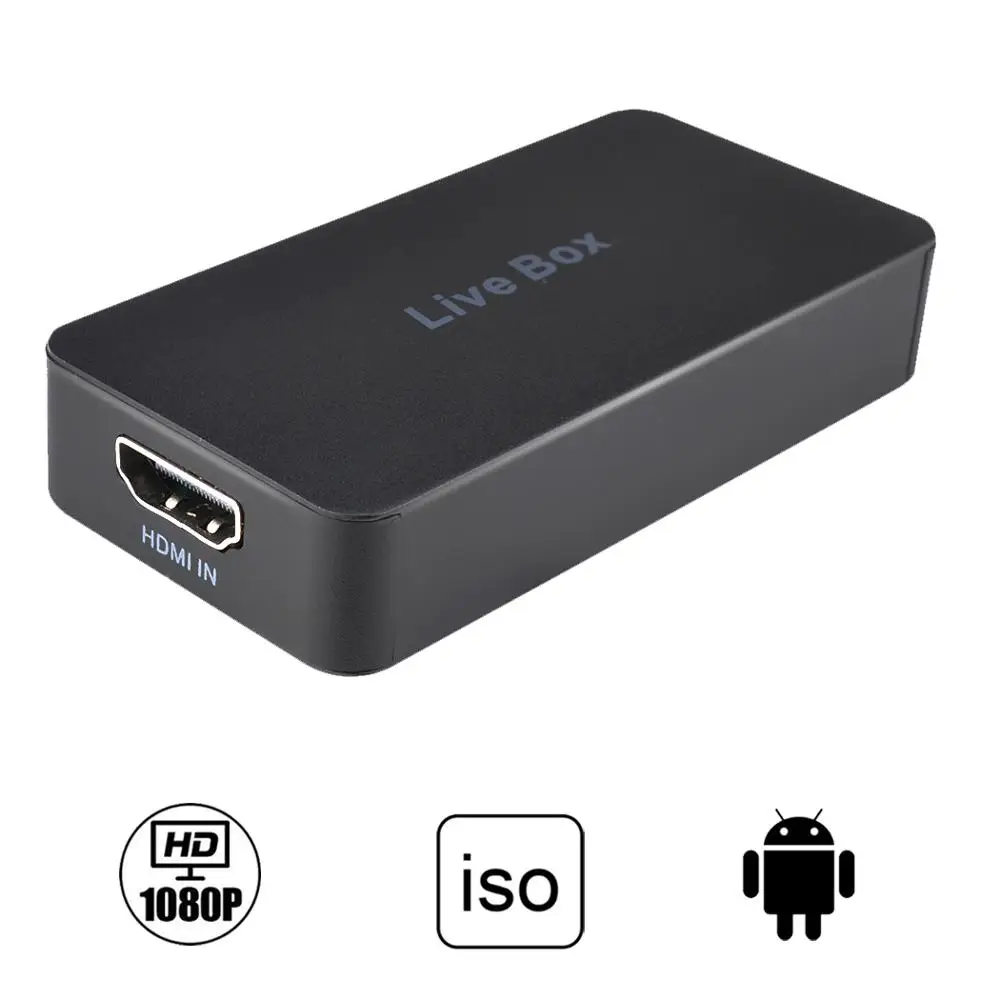 Y&H HDMI Game Capture Card HD 1080P Video Record and Live Streaming for iOS and Android System ezcap270
Y&H HDMI Game Capture Card HD 1080P Video Record and Live Streaming for iOS and Android System ezcap270