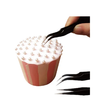 2Pcs/Set Anti-static Elbow and Straight Stainless Steel Tweezers Cake Mold Sugarcraft Tool for Kicthen Bakeware Decoration tool
2Pcs/Set Anti-static Elbow and Straight Stainless Steel Tweezers Cake Mold Sugarcraft Tool for Kicthen Bakeware Decoration tool