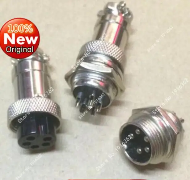 100 пара/лот GX16 5Pin 16 мм Штекерный и гнездовой разъем для панели провода, циркулярный авиационный разъем, штепсельная вилка
100 пара/лот GX16 5Pin 16 мм Штекерный и гнездовой разъем для панели провода, циркулярный авиационный разъем, штепсельная вилка