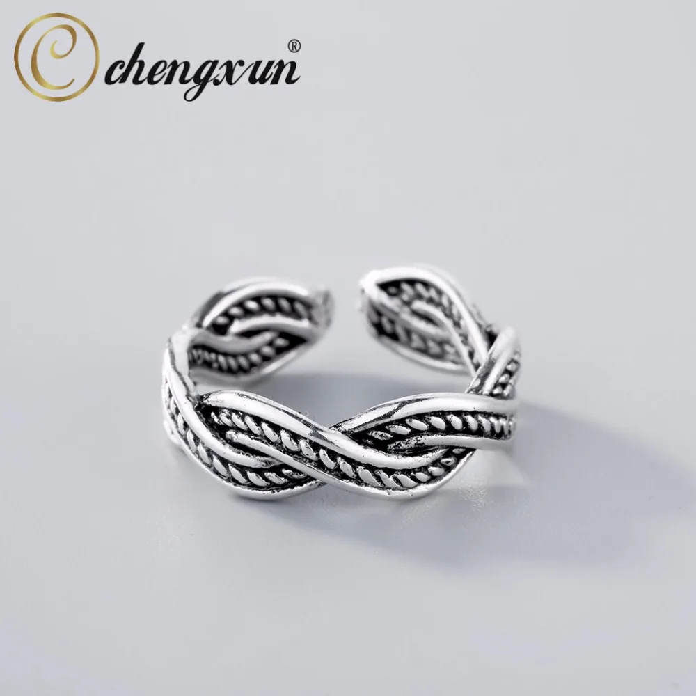 CHENGXUN Braided Knot Party Rings Minimalist Men Women Jewelry Unisex Gothic Style Unique Design Ring
CHENGXUN Braided Knot Party Rings Minimalist Men Women Jewelry Unisex Gothic Style Unique Design Ring