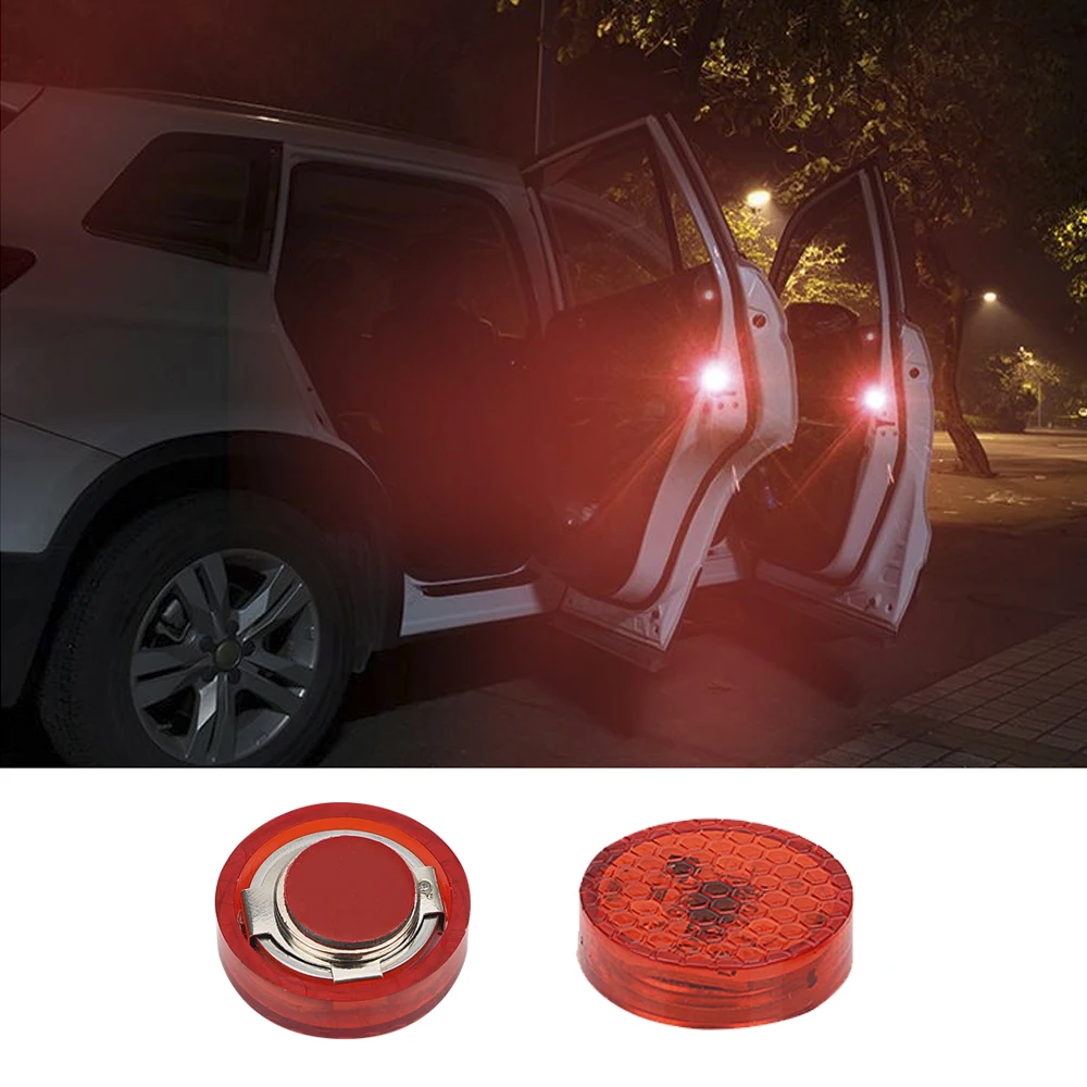 2pcs/Set Flashing LED Warning Lamp Auto Strobe Traffic Light Red Car Door Lights Anti Collision Magnetic Control Car-styling
2pcs/Set Flashing LED Warning Lamp Auto Strobe Traffic Light Red Car Door Lights Anti Collision Magnetic Control Car-styling