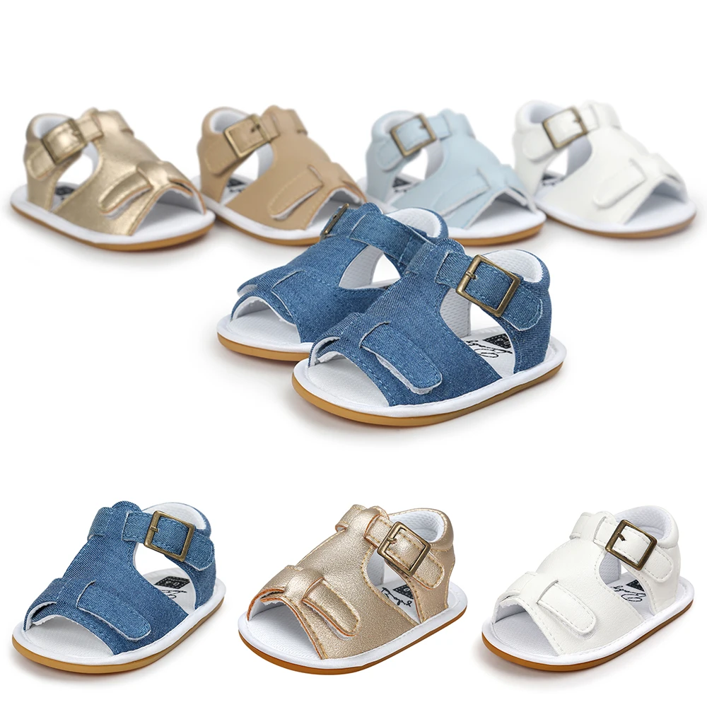 2019 Summer Sandals Kids Baby Boy Leather Metallic Denim Anti-slip Pram Crib Shoes Garden Modern Breathable Updated Fashion D35
2019 Summer Sandals Kids Baby Boy Leather Metallic Denim Anti-slip Pram Crib Shoes Garden Modern Breathable Updated Fashion D35