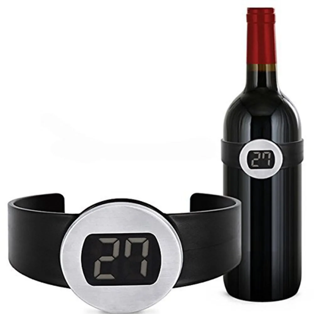 Electric LCD Display Red Wine Bottle Thermometer Digital Read Champagne Temperature Baby Milk Temperature Detect Wine Meter Tool
Electric LCD Display Red Wine Bottle Thermometer Digital Read Champagne Temperature Baby Milk Temperature Detect Wine Meter Tool