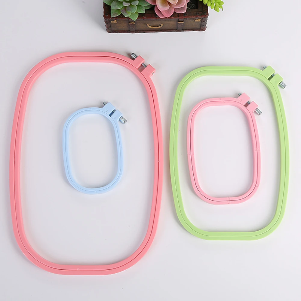 4pcs Embroidery Hoops Frame Set Square Shape Embroidery Hoop Rings for Sewing DIY Cross Stitch Needle Craft Tool Plastic
4pcs Embroidery Hoops Frame Set Square Shape Embroidery Hoop Rings for Sewing DIY Cross Stitch Needle Craft Tool Plastic