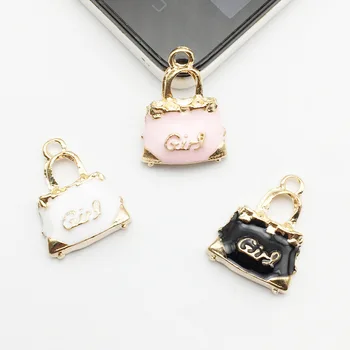 MRHUANG 10pcs/pack Girl Bag Enamel Charms DIY Earring Bracelet Necklace DIY Craft Jewelry Making Charms 17*22mm
MRHUANG 10pcs/pack Girl Bag Enamel Charms DIY Earring Bracelet Necklace DIY Craft Jewelry Making Charms 17*22mm