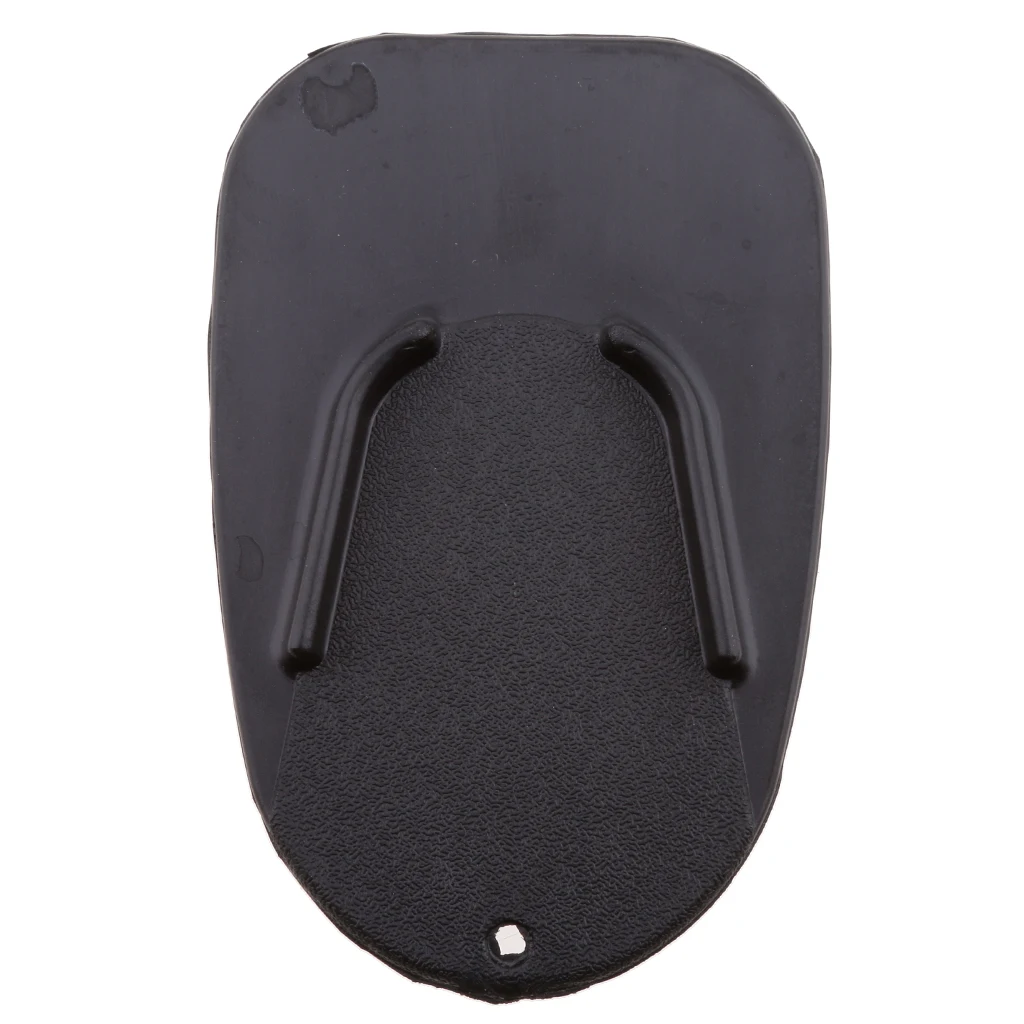 Black Universal Plastic Sidestand Kickstand Extension Enlarge Foot Plate Pad for Motorcycle 125mm*80mm*10mm Black Universal Plastic Sidestand Kickstand Extension Enlarge Foot Plate Pad for Motorcycle 125mm*80mm*10mm