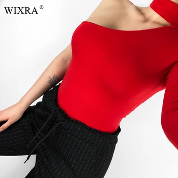 Wixra Sexy Halter One Shoulder Bodysuit Women Cotton Solid Club Party Bodycon Summer Spring For Ladies
Wixra Sexy Halter One Shoulder Bodysuit Women Cotton Solid Club Party Bodycon Summer Spring For Ladies