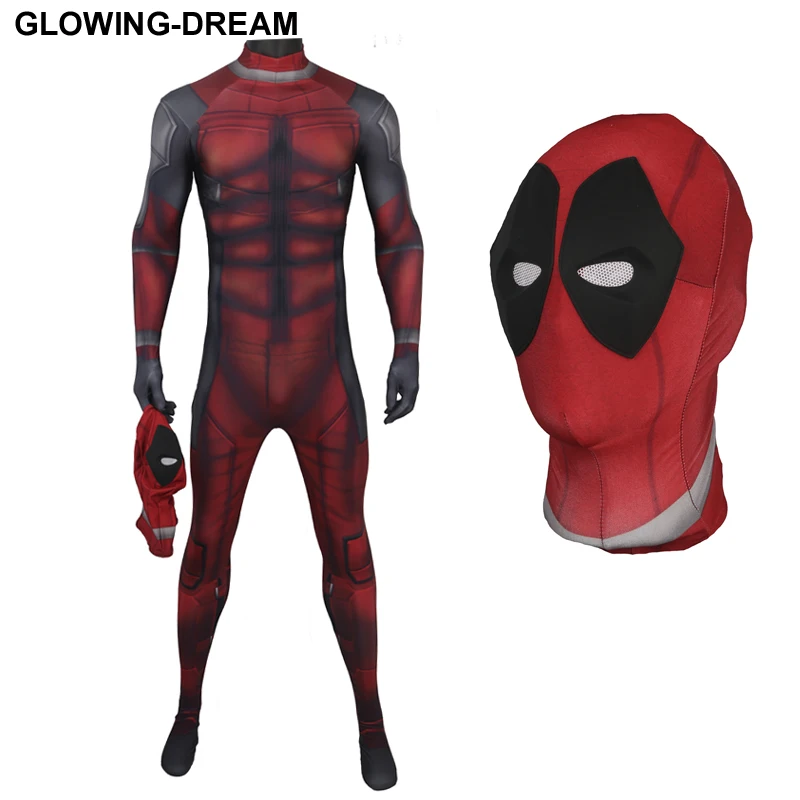 High Quality New Muscle Shade Deadpool Costume With U zipper 3D Print Deadpool Fullbody Zentai Suit Movice Deadpool Outfit
High Quality New Muscle Shade Deadpool Costume With U zipper 3D Print Deadpool Fullbody Zentai Suit Movice Deadpool Outfit