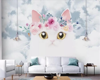 beibehang papel de parede 3d2019 new stereo wallpaper Nordic Nordic cartoon cute kitten children room TV background 3d wallpaper
beibehang papel de parede 3d2019 new stereo wallpaper Nordic Nordic cartoon cute kitten children room TV background 3d wallpaper