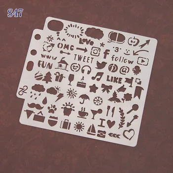 DIY Painting Hollow Template Stationery Stencils Painting Wall Scrapbooking Photo Album Embossing Paper Crafts Valentine Gifts
DIY Painting Hollow Template Stationery Stencils Painting Wall Scrapbooking Photo Album Embossing Paper Crafts Valentine Gifts