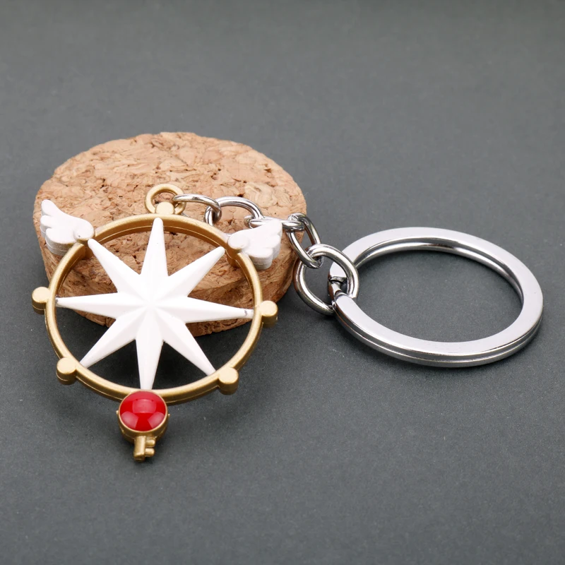 MQCHUN Anime Cardcaptor Sakura Keychain Star Wings Card Captor Sakura Key Cover Kawaii Keychains Metal Key Cap Covers -50
MQCHUN Anime Cardcaptor Sakura Keychain Star Wings Card Captor Sakura Key Cover Kawaii Keychains Metal Key Cap Covers -50