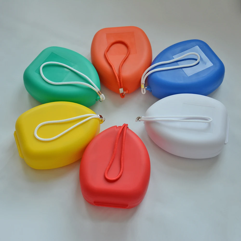 6 Pieces CPR Mask Resuscitator Rescue Mouth To Mouth With One-way Valve For First Aid Training
6 Pieces CPR Mask Resuscitator Rescue Mouth To Mouth With One-way Valve For First Aid Training