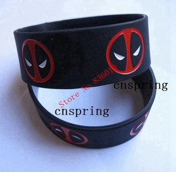 Hot Sale 20 pcs Cartoon Deadpool Wristband Silicone Promotion Gift Filled In Color Bracelet Creative Gifts Y-30
Hot Sale 20 pcs Cartoon Deadpool Wristband Silicone Promotion Gift Filled In Color Bracelet Creative Gifts Y-30