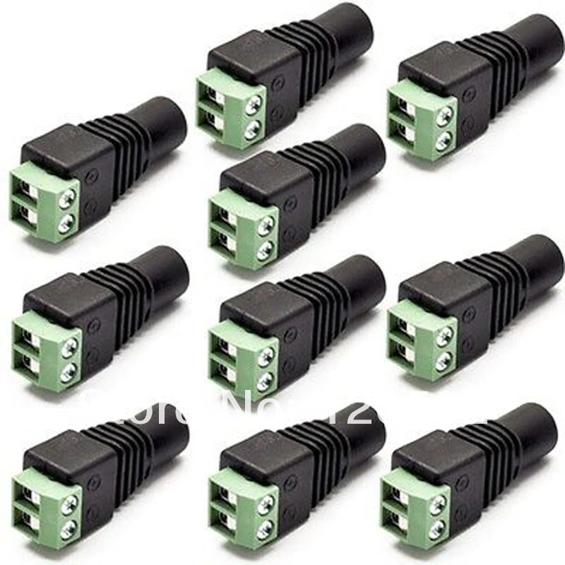 HOT!!! LED Strip Female DC Power Plug DC Jack Connector Female for Security Camera System
HOT!!! LED Strip Female DC Power Plug DC Jack Connector Female for Security Camera System