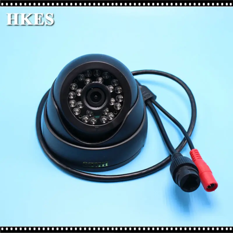 HD Mini Ip-камера 1280*720 P 1.0MP 24IR LED Купол Камеры Безопасности Черный Корпус |