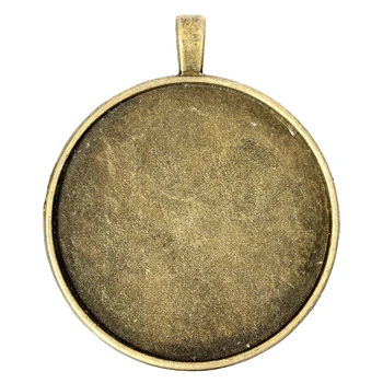 10pcs/lot 40mm Antique Bronze Metal Blank Pendant Trays Blank Pendant Cabochon Base Settings for DIY Jewelry Making Findings
10pcs/lot 40mm Antique Bronze Metal Blank Pendant Trays Blank Pendant Cabochon Base Settings for DIY Jewelry Making Findings