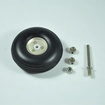 1 Pair of 2.5" RC PU Wheels With Plastic Hub+ 2pcs Wheel Axle + 2pcs Wheel Adapter +2pcs Screw
1 Pair of 2.5" RC PU Wheels With Plastic Hub+ 2pcs Wheel Axle + 2pcs Wheel Adapter +2pcs Screw