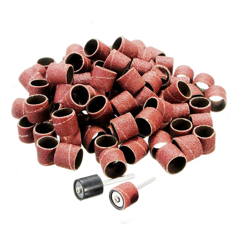 100pcs dremel sanding sleeves 1/2 sanding paper grinding wheel abrasive accessories woodcarving buffing polishing woodworking
100pcs dremel sanding sleeves 1/2 sanding paper grinding wheel abrasive accessories woodcarving buffing polishing woodworking