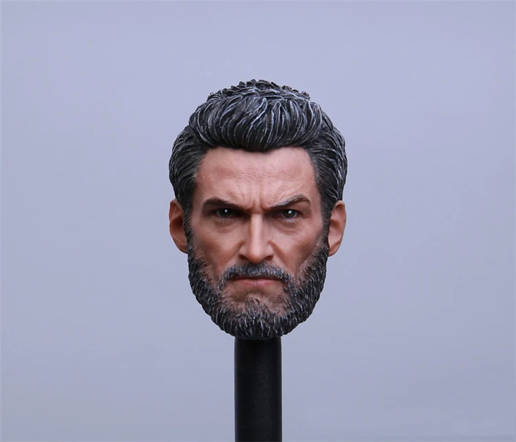 1/6 Head Carved Series Desperate War Wolf Uncle Rogan Hugh Jackman Head Carving Model Fit 12"Collectible Doll Toys Accessories
1/6 Head Carved Series Desperate War Wolf Uncle Rogan Hugh Jackman Head Carving Model Fit 12"Collectible Doll Toys Accessories