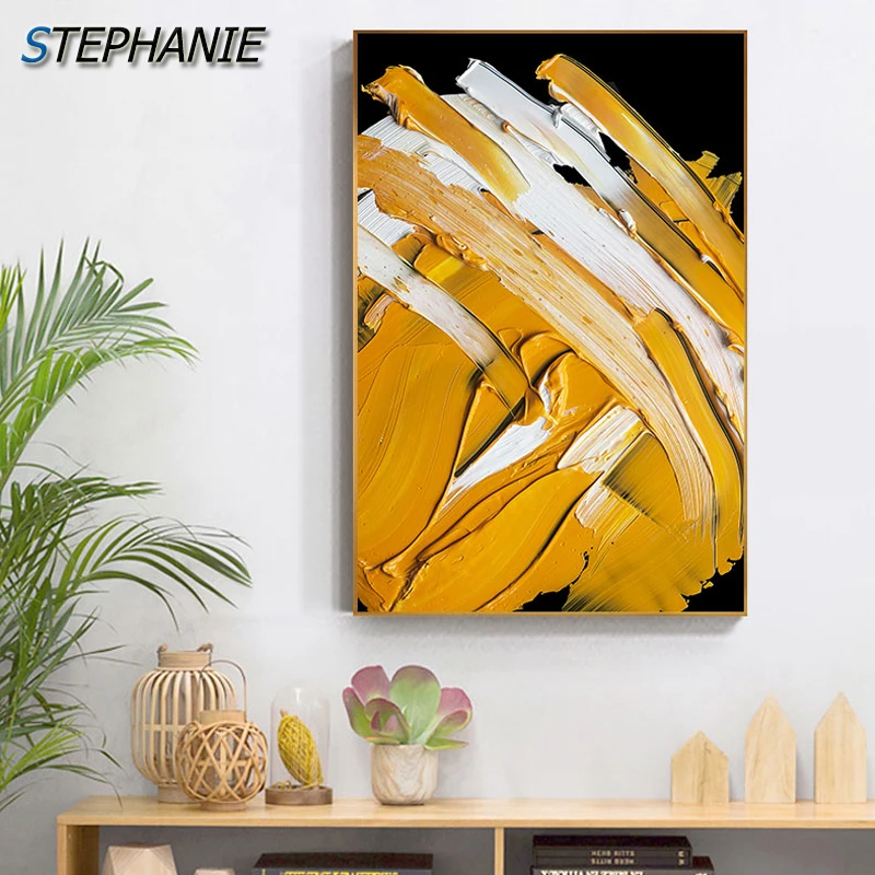 Abstract Yellow Color Block Canvas Painting Bright Posters and Prints Artistic Wall Picture for Living Room Lobby Tableau Salon
Abstract Yellow Color Block Canvas Painting Bright Posters and Prints Artistic Wall Picture for Living Room Lobby Tableau Salon