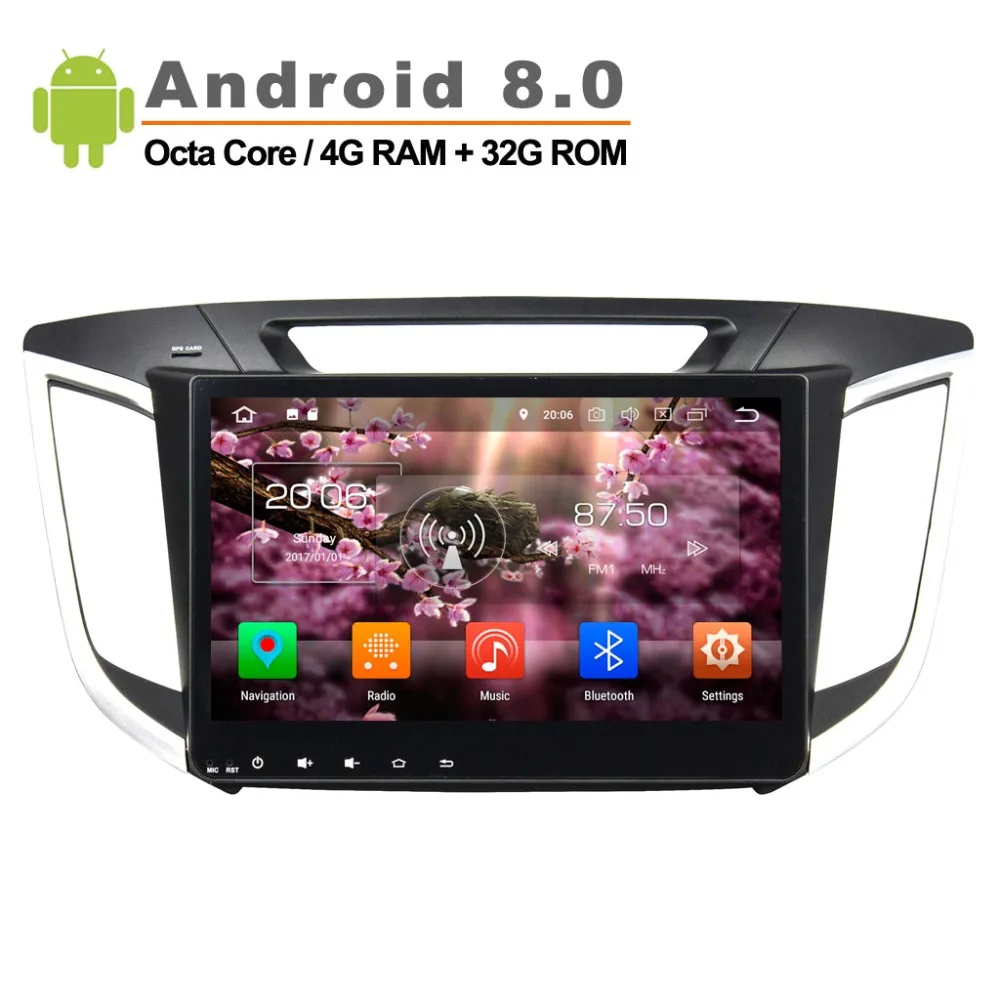10.1" Octa Core 1024*600 Android 8.0 Car Radio GPS Navigation for HYUNDAI IX25 CRETA 2014 2015
10.1" Octa Core 1024*600 Android 8.0 Car Radio GPS Navigation for HYUNDAI IX25 CRETA 2014 2015