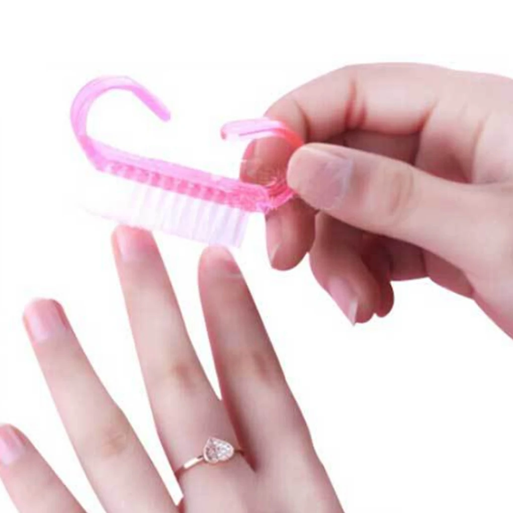 BGVfivePink/Purple Random Plastic Nail Brush Small Size Dust Clean Brush Nail Arts Manicure Pedicure Tools Mini Cute Style
BGVfivePink/Purple Random Plastic Nail Brush Small Size Dust Clean Brush Nail Arts Manicure Pedicure Tools Mini Cute Style