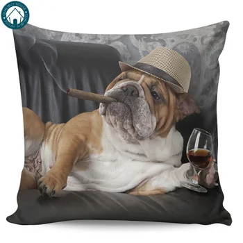 Qualibuy House Leisurely Dog Throw Pillow Covers Pillow Case Covers Living Room Affordable Washable Boudoir Cushion Lumbar
Qualibuy House Leisurely Dog Throw Pillow Covers Pillow Case Covers Living Room Affordable Washable Boudoir Cushion Lumbar
