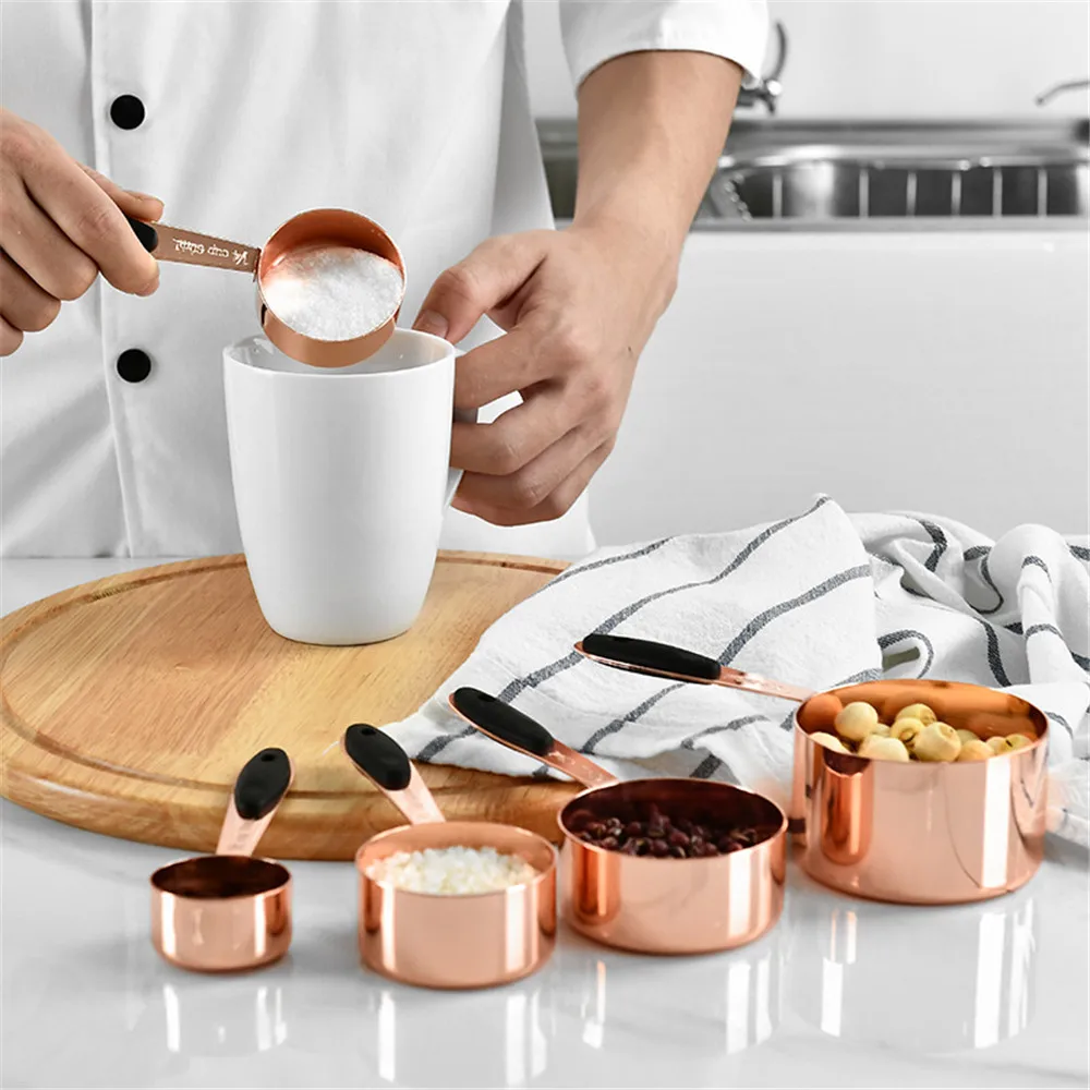 Measuring Spoon Stainless Steel Scoop Coffee Beans Powder Flour Spoon With Handle Durable Baking Spoon Kitchen Tool Set 5PCS
Measuring Spoon Stainless Steel Scoop Coffee Beans Powder Flour Spoon With Handle Durable Baking Spoon Kitchen Tool Set 5PCS