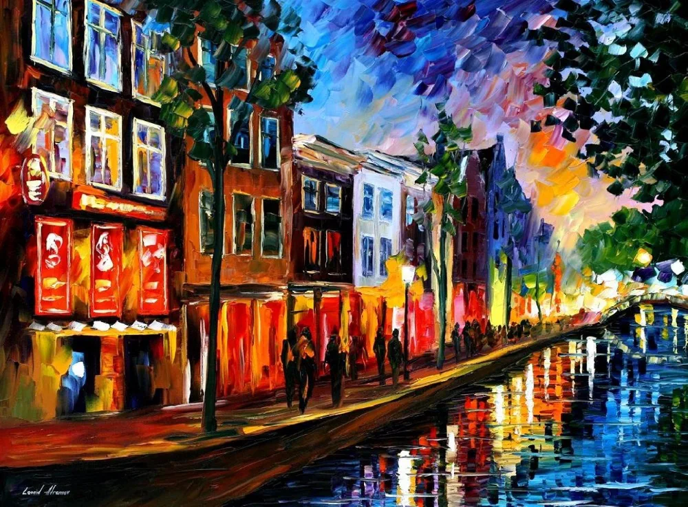 The Popular Pub Oil Painting The Popular Pub Oil Painting