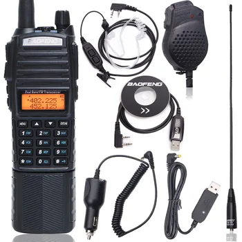 Baofeng UV-82 plus 8w Walkie Talkie 8Watt powerful long range 10 kmDual Band 3800mAh DC Connector for hunting Two Way Radio
Baofeng UV-82 plus 8w Walkie Talkie 8Watt powerful long range 10 kmDual Band 3800mAh DC Connector for hunting Two Way Radio