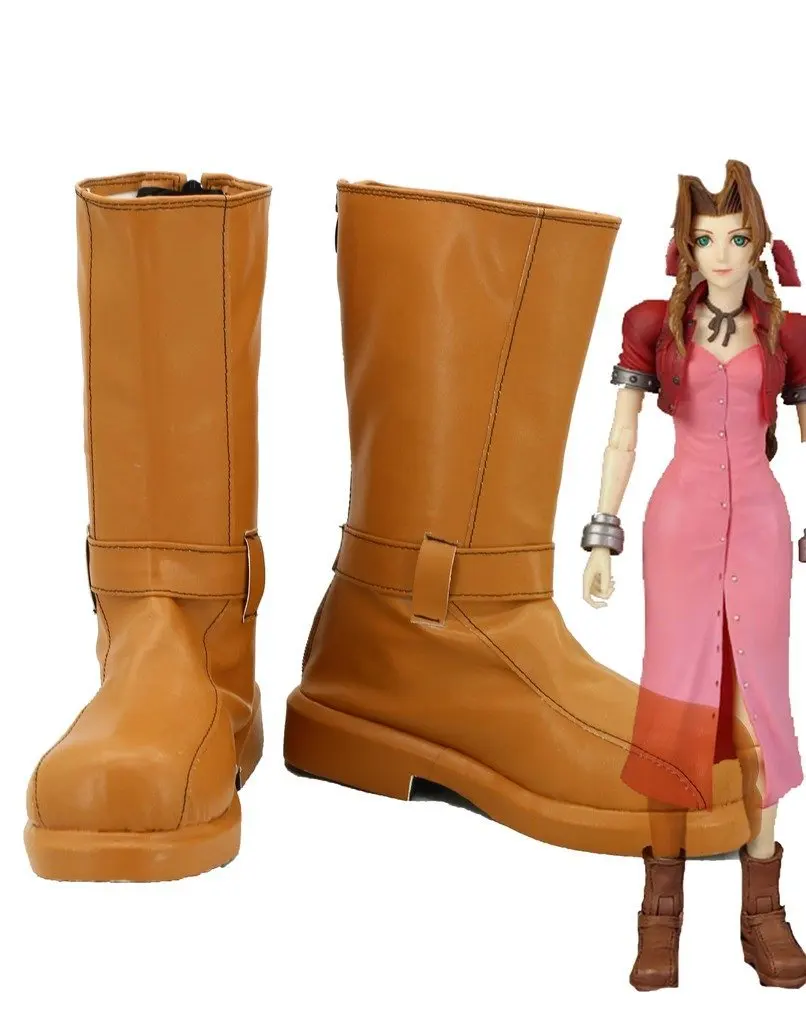 FF7 Aerith обувь для косплея окончательной фантазии VII Aerith, обувь для косплея, изготовленная на заказ, любого размера
FF7 Aerith обувь для косплея окончательной фантазии VII Aerith, обувь для косплея, изготовленная на заказ, любого размера