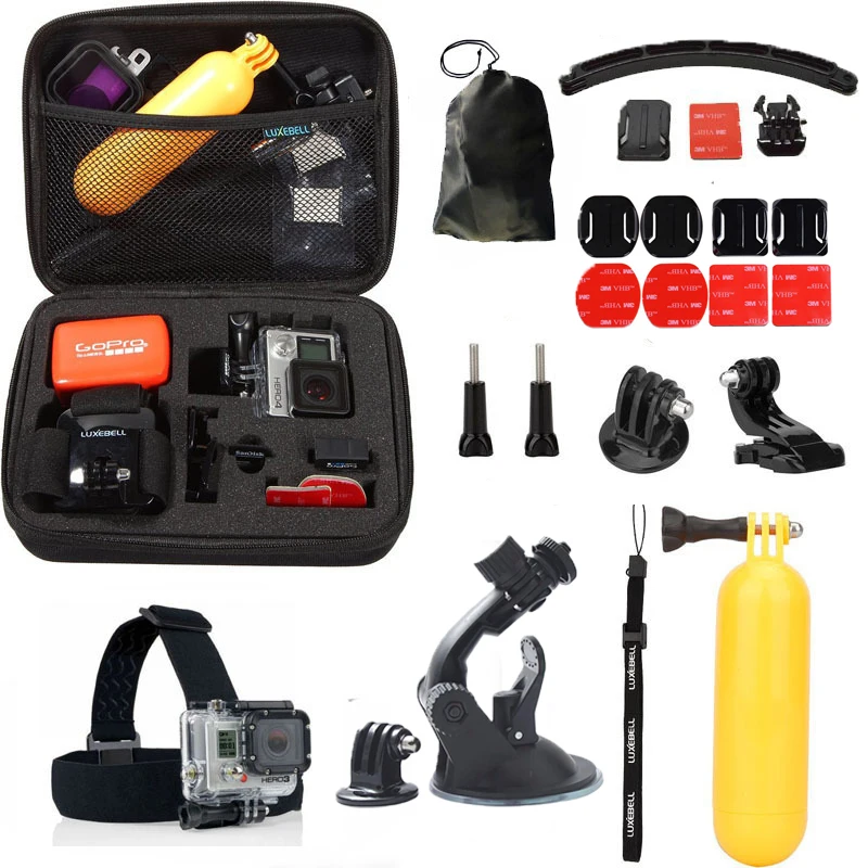 action camera accessories set bag kit for go pro hero 6 5 4 3+/3 gopro SJ4000 -SJ9000 SJ6 SJ7 SJ8 for xiaomi yi Soocoo Eken cam
action camera accessories set bag kit for go pro hero 6 5 4 3+/3 gopro SJ4000 -SJ9000 SJ6 SJ7 SJ8 for xiaomi yi Soocoo Eken cam