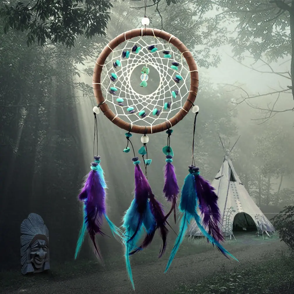 Turquoise Dreamcatcher Handmade Car Supplies Crafts Pendant Creative Graduation Gift Xr050
Turquoise Dreamcatcher Handmade Car Supplies Crafts Pendant Creative Graduation Gift Xr050