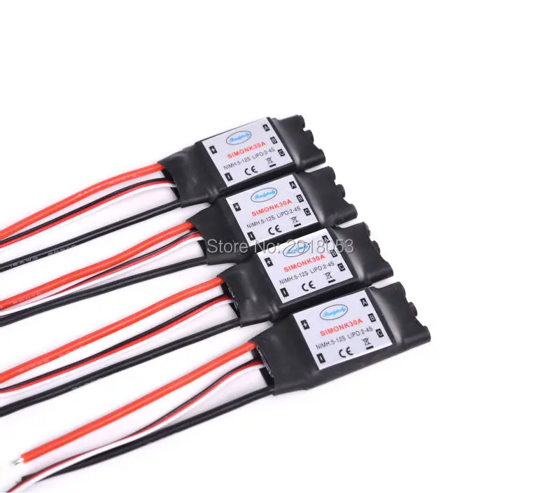 SimonK 30A ESC Brushless Speed Controller BEC 5V 2A for Quadcopter F450 X525 S500
SimonK 30A ESC Brushless Speed Controller BEC 5V 2A for Quadcopter F450 X525 S500
