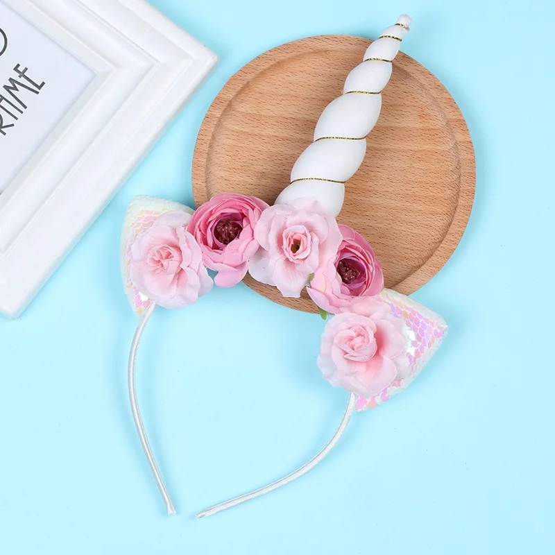 Christmas Tiara Glitter Metallic Rainbow Bowknot Unicorn Horn with Flowers Hair Hoop Party For kids Cat Ear Headband
Christmas Tiara Glitter Metallic Rainbow Bowknot Unicorn Horn with Flowers Hair Hoop Party For kids Cat Ear Headband