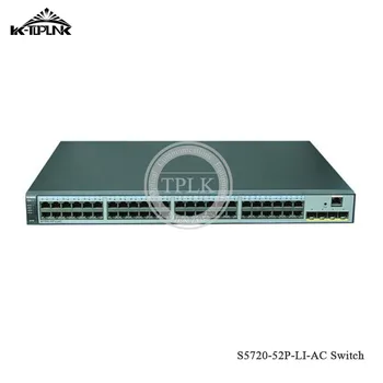 New Hua wei S5720-52P-LI-AC Switch Ethernet Standard Gigabit 48 Ethernet 10/100/1000 ports POE Managed Network switch 4 SFP port
New Hua wei S5720-52P-LI-AC Switch Ethernet Standard Gigabit 48 Ethernet 10/100/1000 ports POE Managed Network switch 4 SFP port
