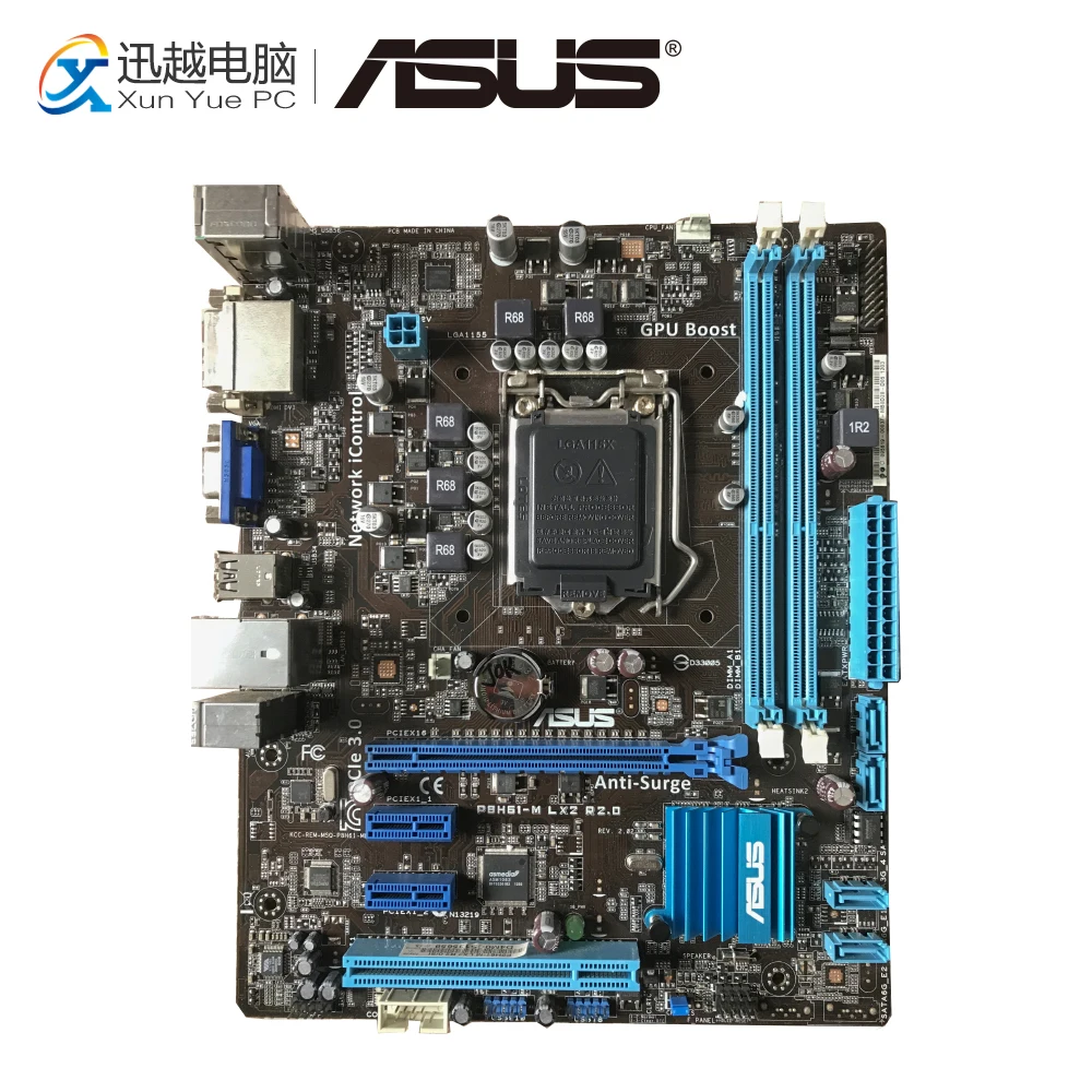Asus P8H61-M LX2 R2.0 Desktop Motherboard H61 Socket LGA 1155 i3 i5 i7 DDR3 16G SATA2 USB2.0 VGA uATX
Asus P8H61-M LX2 R2.0 Desktop Motherboard H61 Socket LGA 1155 i3 i5 i7 DDR3 16G SATA2 USB2.0 VGA uATX