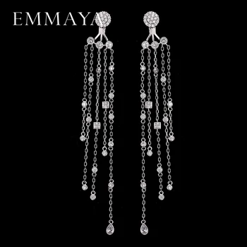 EMMAYA 2017 New Long Zircon Crystal Drop Earrings Tassel Earrings Jewelry Wholesale Wedding Jewelry Free Shipping
EMMAYA 2017 New Long Zircon Crystal Drop Earrings Tassel Earrings Jewelry Wholesale Wedding Jewelry Free Shipping