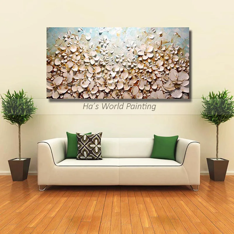 Large 100% Handpainted Abstract Oil Painting on Canvas Handmade abstract knife flower oil Paintings For Living Room Wall Art
Large 100% Handpainted Abstract Oil Painting on Canvas Handmade abstract knife flower oil Paintings For Living Room Wall Art