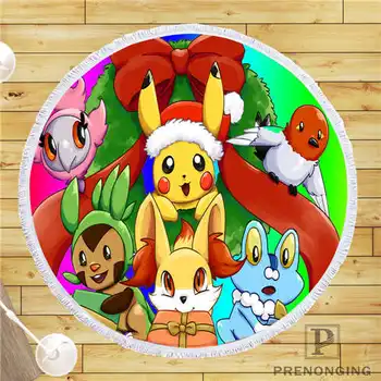 Custom DIY Customized Microfiber Fabric Pokemon (3) Round Beach Blanket Towel Printed on Demand 150cm #19-01-28-3-21
Custom DIY Customized Microfiber Fabric Pokemon (3) Round Beach Blanket Towel Printed on Demand 150cm #19-01-28-3-21