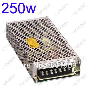 250W 10A Universal Regulated Switching Power Supply /Transformer /Adapter,100~240V AC Input,24V DC Output, for CCTV LED Strips
250W 10A Universal Regulated Switching Power Supply /Transformer /Adapter,100~240V AC Input,24V DC Output, for CCTV LED Strips