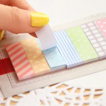 160 páginas Cute Kawaii Bloc de notas y líneas nota papel adhesivo papelería planificador pegatinas cuadernos suministros escolares Oficina(China)