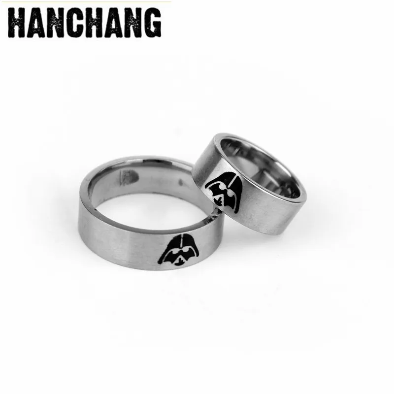 Trendy Star War Darth Vader Black Mask Helmet Stainless Steel Ring Punk Mens Boys Personalized Round Rings For Men's Jewelry
Trendy Star War Darth Vader Black Mask Helmet Stainless Steel Ring Punk Mens Boys Personalized Round Rings For Men's Jewelry