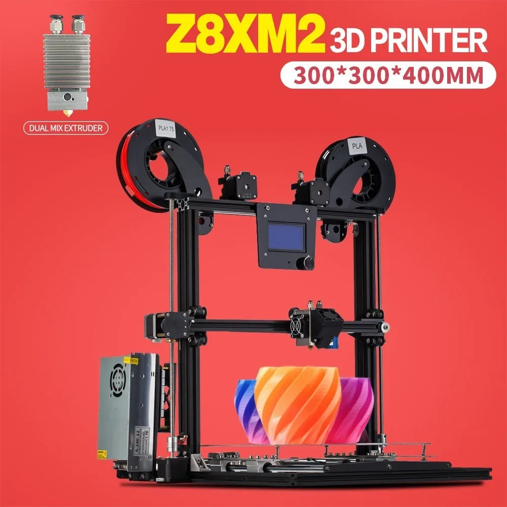 ZONESTAR Full Metal Aluminum Frame Big Size 300mm x 300mm Auto Level Laser Engraving Run out Decect 3d printer DIY kit
ZONESTAR Full Metal Aluminum Frame Big Size 300mm x 300mm Auto Level Laser Engraving Run out Decect 3d printer DIY kit