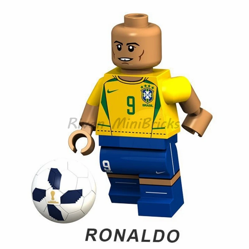 Legoing Brazilian Football Player Neymar Da Silva Santos Junior Luiz Nazario Movie Action Figures Building Blocks Children Toys
Legoing Brazilian Football Player Neymar Da Silva Santos Junior Luiz Nazario Movie Action Figures Building Blocks Children Toys