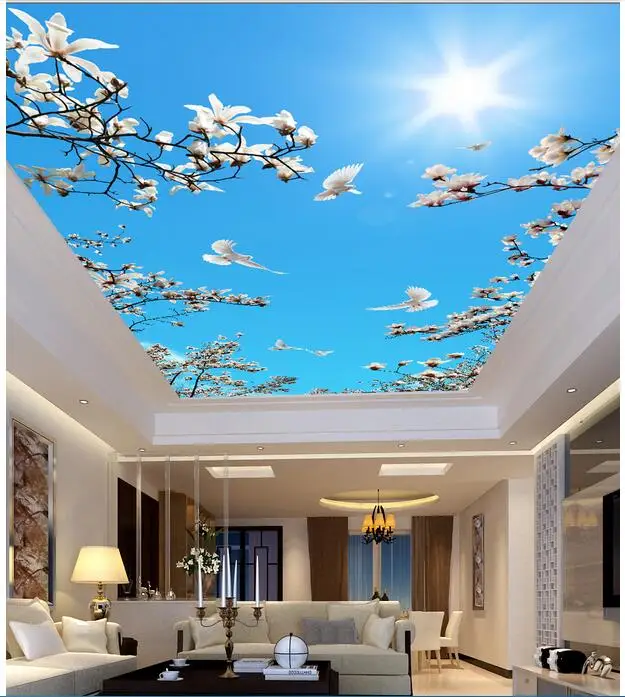 3d ceiling murals wallpaper custom photo non-woven Flowers dove in the sky painting 3d wall mural wallpaper for living room
3d ceiling murals wallpaper custom photo non-woven Flowers dove in the sky painting 3d wall mural wallpaper for living room