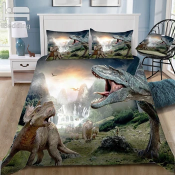 New Huge Dinosaur 3D Bedding Set Printed Duvet Cover Set Queen King Twin Size
New Huge Dinosaur 3D Bedding Set Printed Duvet Cover Set Queen King Twin Size
