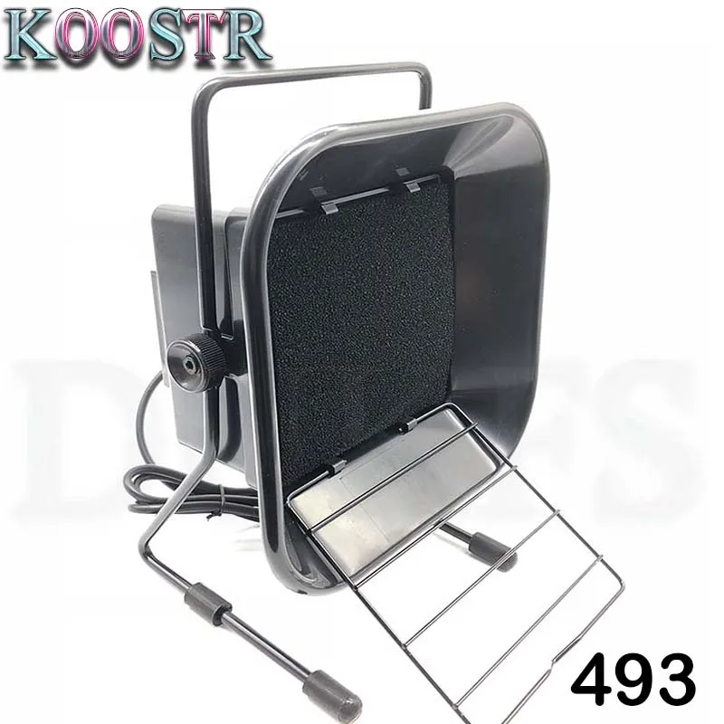 220V 493 Portable Solder Smoke Absorber ESD Fume Extractor for soldering iron work soldering smoking fan with Filter sponge
220V 493 Portable Solder Smoke Absorber ESD Fume Extractor for soldering iron work soldering smoking fan with Filter sponge